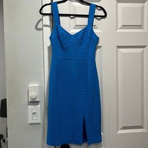 Nanette Lepore Teal Open Back Dress Size 0